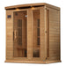 Golden Designs Maxxus 3 Per Near Zero EMF FAR Infrared Carbon Canadian Hemlock Sauna - Golden Designs - Ambient Home