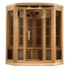 Golden Designs Maxxus 3 Per Corner Near Zero EMF FAR Infrared Carbon Canadian Hemlock Sauna - Golden Designs - Ambient Home