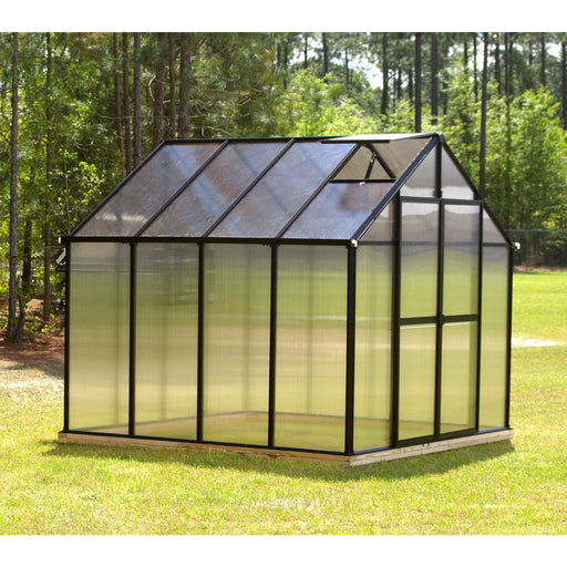 Riverstone Monticello 8 ft x 8 ft Greenhouse Black MONT-8-BK - Riverstone - Ambient Home