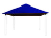 Riverstone Industries 14 ft. sq. ACACIA Gazebo Roof Framing and Mounting Kit With OutDURA Canopy - Riverstone - Ambient Home