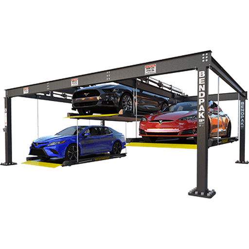 Bendpak PL-6KT 18,000-lb. Independent Platforms Triple Parking Lift  (5175154) - Bendpak - Ambient Home