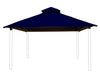 Riverstone Industries 12 ft. sq. ACACIA Gazebo Roof Framing and Mounting Kit With OutDURA Canopy - Riverstone - Ambient Home