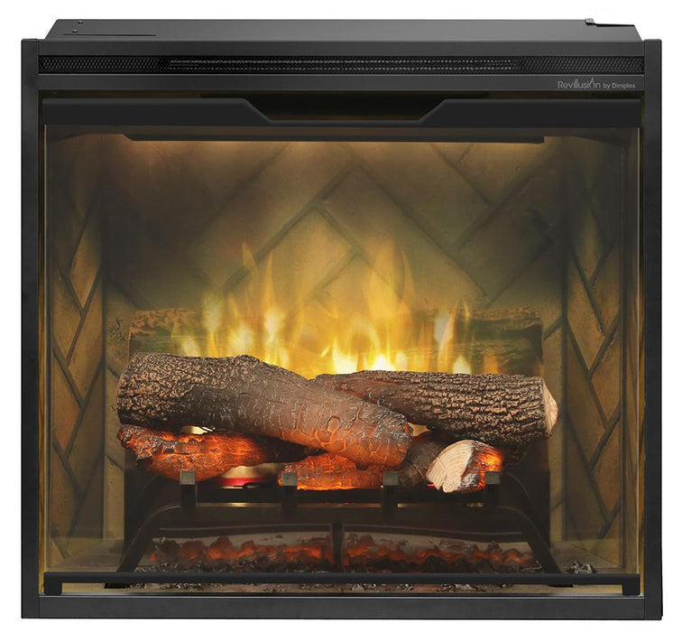 Dimplex  24" Revillusion Built-In Firebox With Logs - RBF24DLXWC - Dimplex - Ambient Home