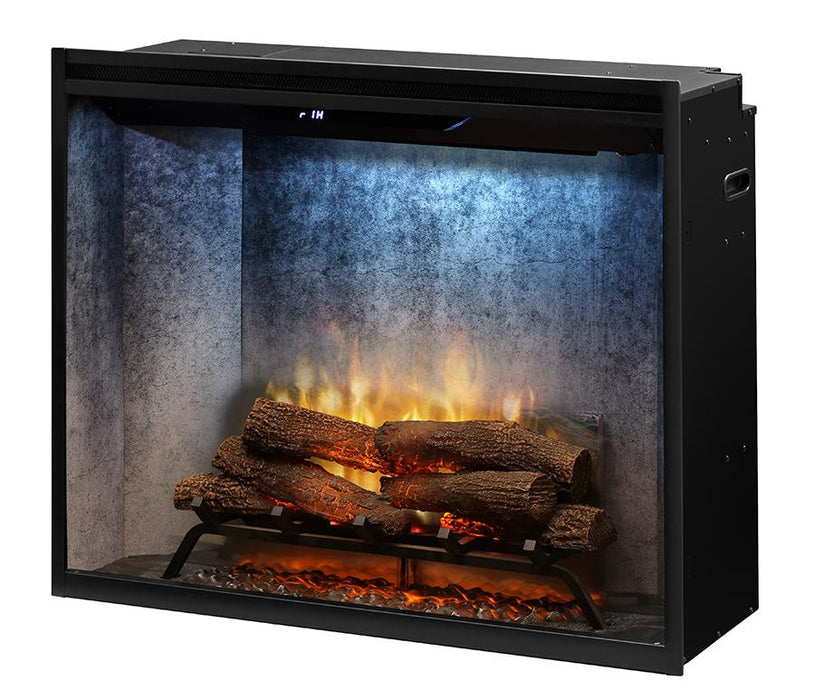 Dimplex 36" Revillusion Built-in Electric Firebox with Logs - RBF36PWC - Dimplex - Ambient Home