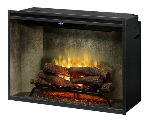 Dimplex 36" Revillusion Built-in Electric Firebox with Logs - RBF36WC - Dimplex - Ambient Home