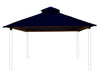 Riverstone Industries 12 ft. sq. ACACIA Gazebo Roof Framing and Mounting Kit With OutDURA Canopy - Riverstone - Ambient Home