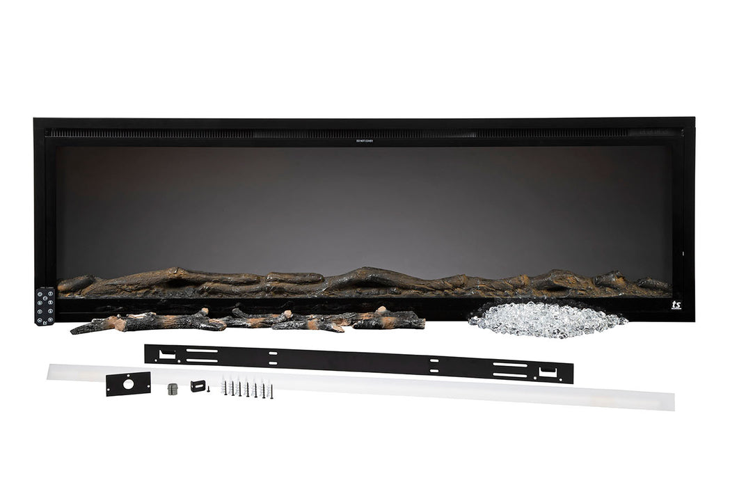 Touchstone Sideline Elite 50" - Recessed Electric Fireplace 80036 - Touchstone Fireplaces - Ambient Home