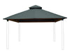 Riverstone Industries 14 ft. sq. ACACIA Gazebo Roof Framing and Mounting Kit With SunDURA Canopy - Riverstone - Ambient Home