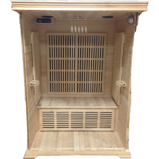 SunRay 2 Person Infrared Sauna Cedar - Cordova (HL200K1) (75"H x 47"W x 45"D) - Sunray Saunas - Ambient Home