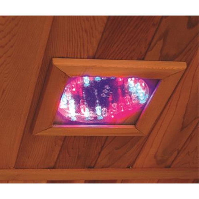 SunRay 2 Person Infrared Sauna Cedar - Cordova (HL200K1) (75"H x 47"W x 45"D) - Sunray Saunas - Ambient Home