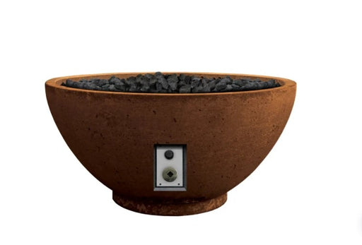 Firegear Sanctuary 3 - Gas Fire Bowl, 29" Diameter x 14"H- Mocha - Firegear - Ambient Home