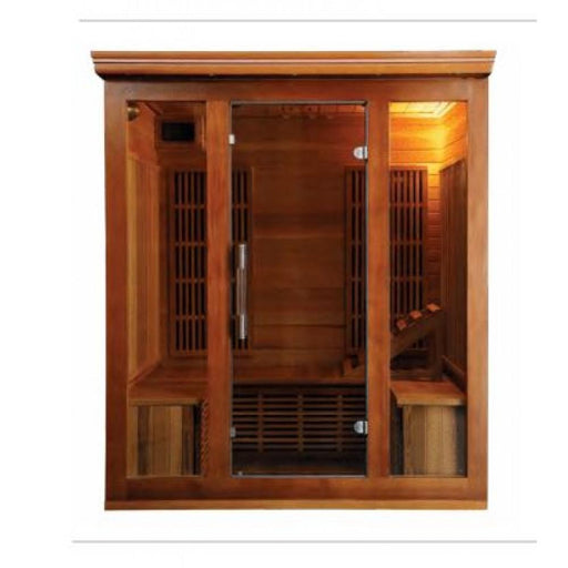 SunRay 4 Person Roslyn Sauna (HL400KS)(54"W X 72"L X76"H) - Sunray Saunas - Ambient Home