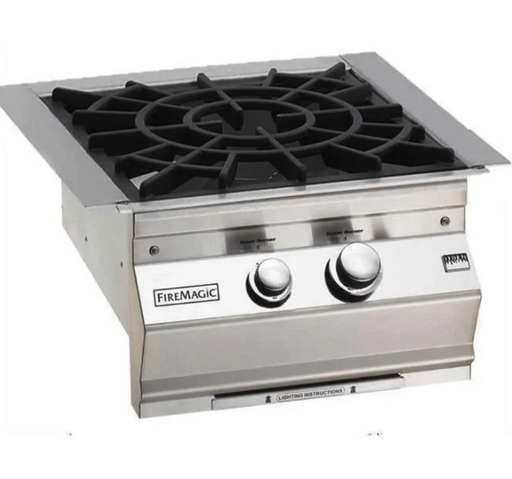 Fire Magic Grills Classic 24 Inch Built-In Power Burner, Natural/Propane Gas - 19-KB0N-0/19-KB0P-0 - Fire Magic - Ambient Home