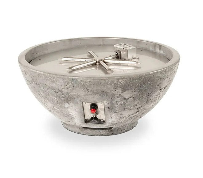 Firegear Sanctuary 3 - Gas Fire Bowl, 29" Diameter x 14"H- Cream - Firegear - Ambient Home