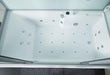 Maya Bath Catania Platinum White-Steam Shower Tub Combo w/ Smart TV - 71" × 38" × 88" - Maya Bath - Ambient Home