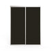 Doors22 72x80 Glass Sliding Closet Room Divider Smoked Clear 2 panels - Doors22 - Ambient Home