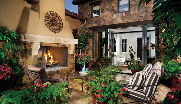 Superior Outdoor Wood Burning 36"/42"/50" Fireplace with 30" Tall Opening by Superior - Superior - Ambient Home