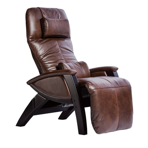 Svago ZGR Plus Chestnut/Black Wood Zero Gravity Recliner (SV395-87-BL) - Svago - Ambient Home