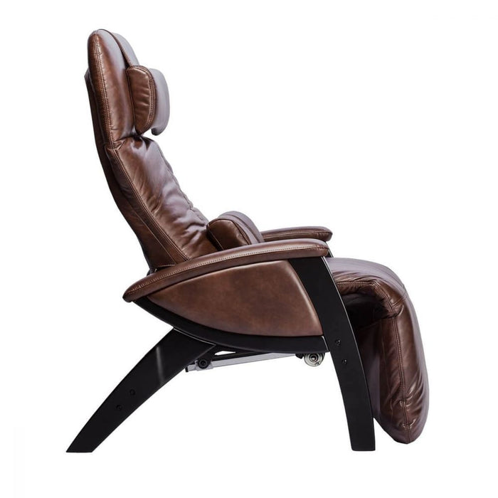 Svago ZGR Plus Chestnut/Black Wood Zero Gravity Recliner (SV395-87-BL) - Svago - Ambient Home