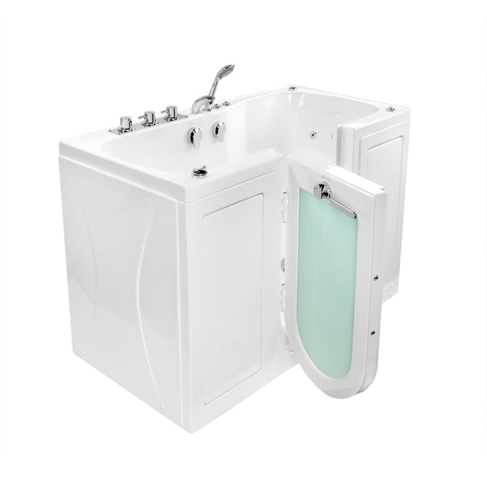 Ella's Bubble Tub4Two - Two Seat Acrylic Outward Swing Door Walk-In Bathtub (31.75″W x 60″L) - Ella's Bubbles - Ambient Home