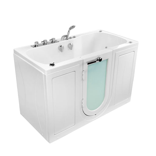 60 in. x 30 in. Freestanding Tub with Center Drain in High Gloss White  DB256806-6030WH