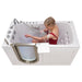 Ella Ultimate Walk-in Tub - Acrylic Walk-In Tub (29.75″W x 59.75″L) with Hydro & Air Jets & Foot Massage - Ella's Bubbles - Ella's Bubbles - Ambient Home