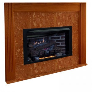 Superior Complete Vent Free 32"/36" Fireplace with a Clean Face Radiant Firebox - Superior - Ambient Home