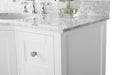 Ancerre Designs Lauren Vanity Marble Vanity Top in Carrara White with White Basin - Ancerre Designs - Ambient Home