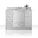 Ancerre Designs Lauren Vanity Marble Vanity Top in Carrara White with White Basin - Ancerre Designs - Ambient Home