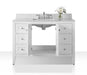 Ancerre Designs Maili Vanity with Marble Vanity Top in Carrara White with White Basin - Ancerre Designs - Ambient Home