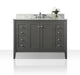 Ancerre Designs Shelton Vanity with Marble Vanity Top in Carrara White with White Basin - Ancerre Designs - Ambient Home