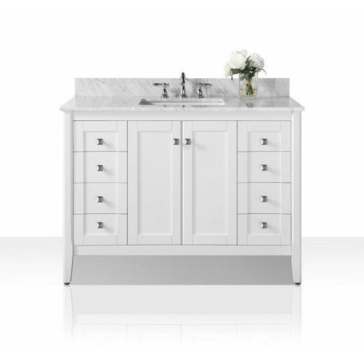 Hannah Bathroom Vanity with Sink and Black Quartz Top Cabinet Set – Ancerre  Designs