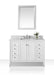 Ancerre Designs Shelton Vanity with Marble Vanity Top in Carrara White with White Basin With Mirror - Ancerre Designs - Ambient Home