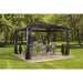 Sojag™ Verona Hard Roof Gazebo with Polycarbonate Roof & Mosquito Netting - Sojag Gazebo - Ambient Home