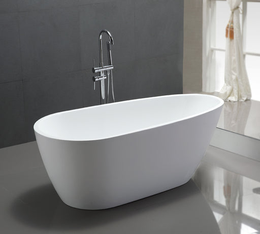 Legion Furniture WE6515 67 Inch White Acrylic Tub, No Faucet - Legion Furniture Tubs - Ambient Home