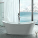 Legion Furniture WE6805 67 Inch White Acrylic Tub, No Faucet - Legion Furniture Tubs - Ambient Home