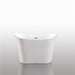 Legion Furniture WE6805 67 Inch White Acrylic Tub, No Faucet - Legion Furniture Tubs - Ambient Home