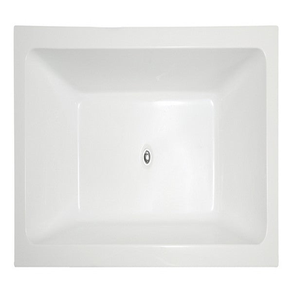 Legion Furniture WE6817 67 Inch White Acrylic Tub, No Faucet - Legion Furniture Tubs - Ambient Home