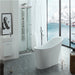 Legion Furniture WE6843 67 Inch White Acrylic Tub, No Faucet - Legion Furniture Tubs - Ambient Home