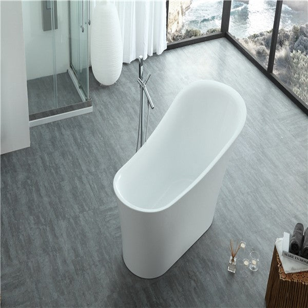 Legion Furniture WE6843 67 Inch White Acrylic Tub, No Faucet - Legion Furniture Tubs - Ambient Home
