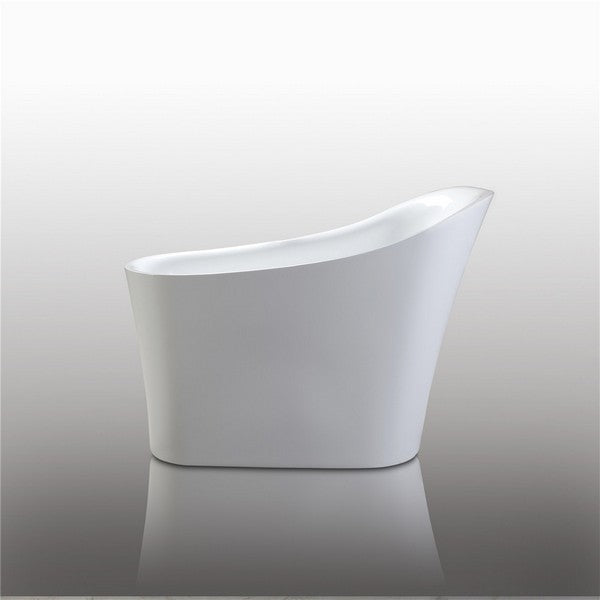 Legion Furniture WE6843 67 Inch White Acrylic Tub, No Faucet - Legion Furniture Tubs - Ambient Home