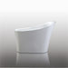 Legion Furniture WE6843 67 Inch White Acrylic Tub, No Faucet - Legion Furniture Tubs - Ambient Home