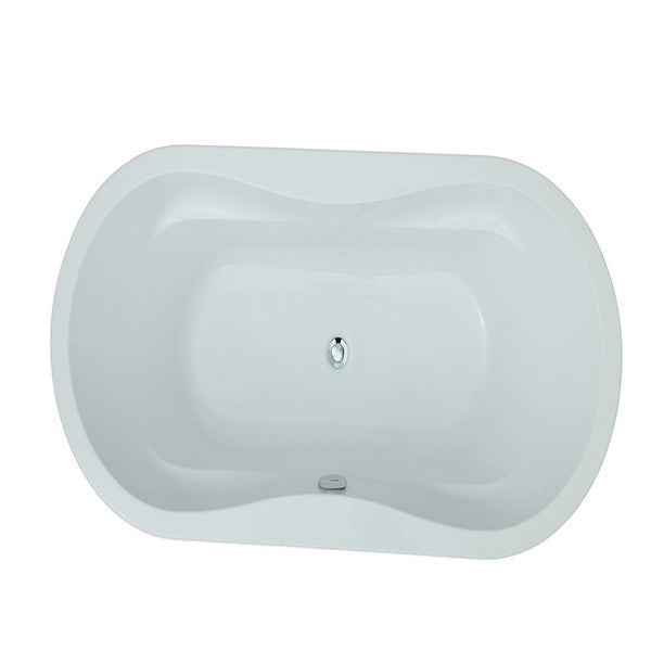 Legion Furniture WE6847 66 Inch White Acrylic Tub, No Faucet - Legion Furniture Tubs - Ambient Home
