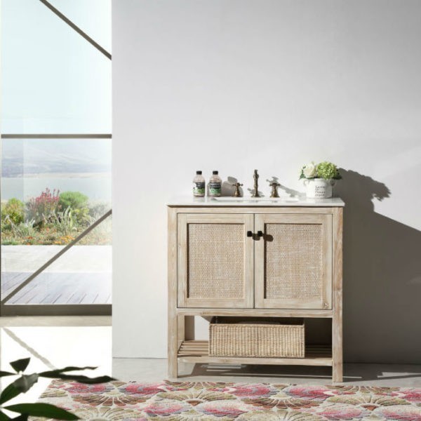 Legion Furniture 36 Inch Solid Wood Vanity | WH5136 - Legion Furniture - Ambient Home