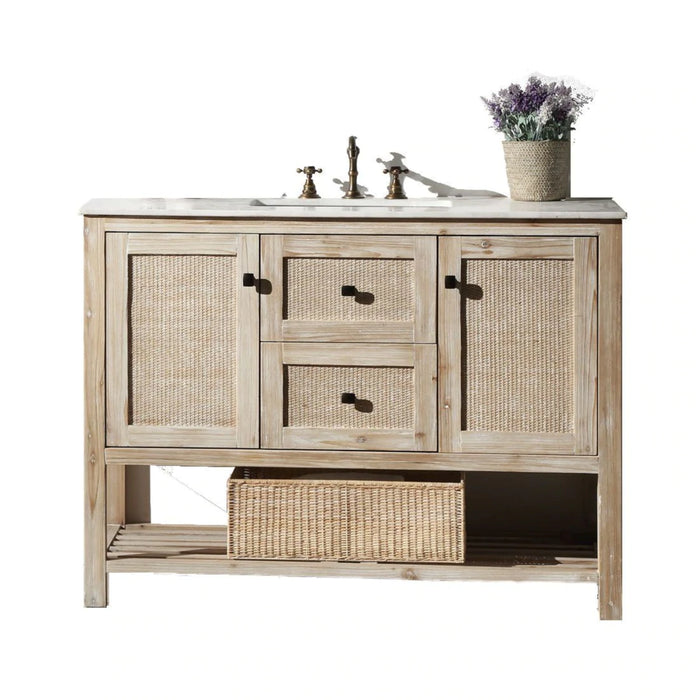 Legion Furniture 48 Inch Solid Wood Vanity | WH5148 - Legion Furniture - Ambient Home