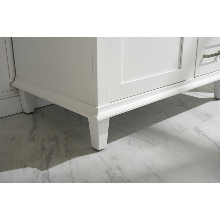 Legion Furniture WLF2236-W 36 Inch White Finish Sink Vanity Cabinet with Carrara White Top - Legion Furniture - Ambient Home