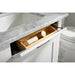 Legion Furniture WLF2272-W 72 Inch White Double Single Sink Vanity Cabinet with Carrara White Top - Legion Furniture - Ambient Home