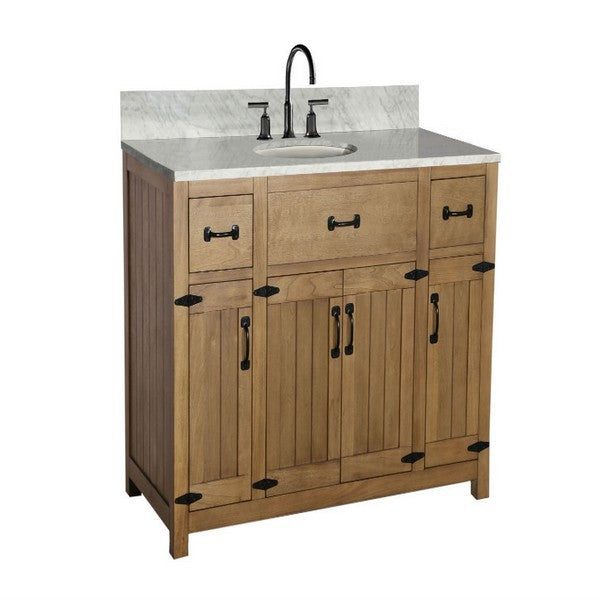 Legion Furniture WLF6044-48 48 Inch Weathered Gray Vanity with Matching Granite Top, No Faucet - Legion Furniture - Ambient Home