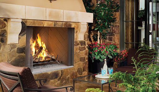 Superior Outdoor Wood Burning 36"/42"/50" Fireplace with 30" Tall Opening by Superior - Superior - Ambient Home