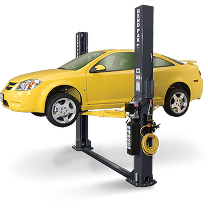 Bendpak XPR-9S-LP 9,000 Lbs Low-Profile Floor-Plate Short 2-Post Lift (5175391) - Bendpak - Ambient Home
